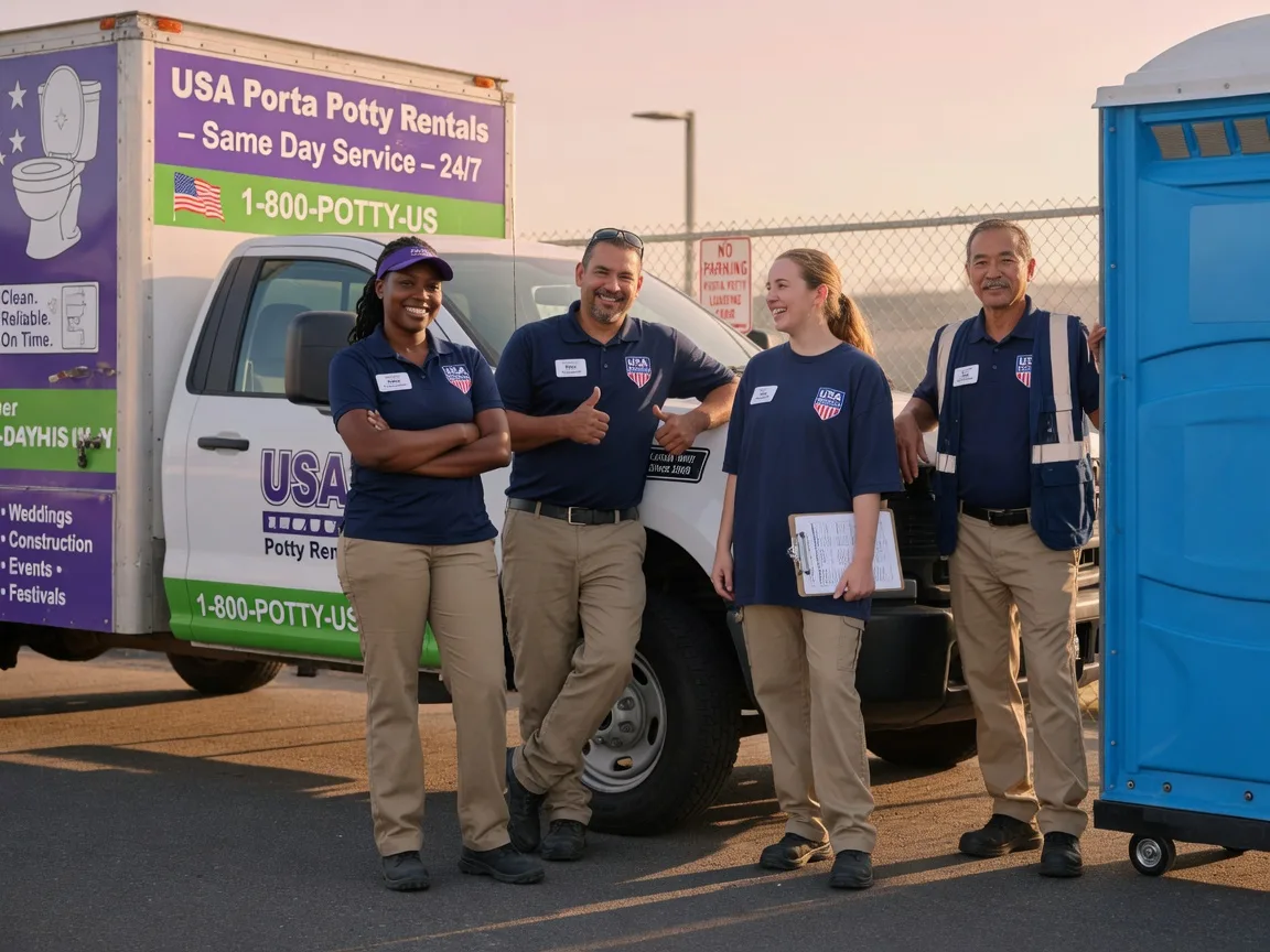 Porta Potty Rental company in Livermore, CA
